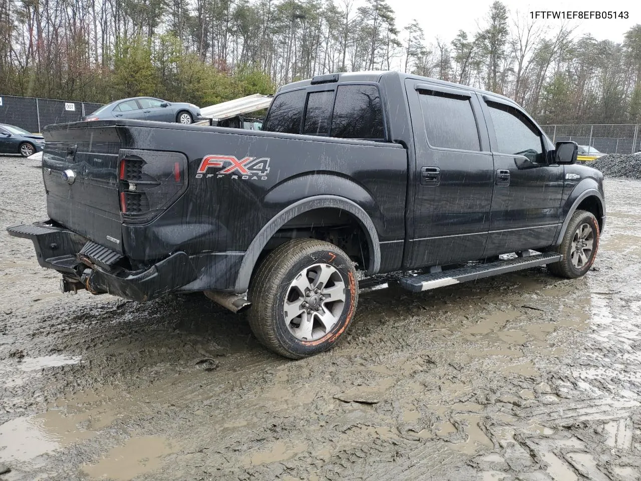 2014 Ford F150 Supercrew VIN: 1FTFW1EF8EFB05143 Lot: 45738334