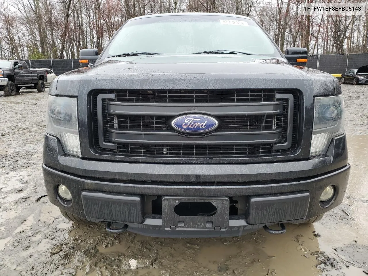 2014 Ford F150 Supercrew VIN: 1FTFW1EF8EFB05143 Lot: 45738334