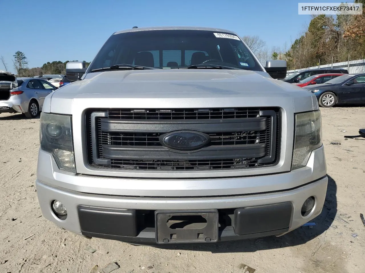 2014 Ford F150 Supercrew VIN: 1FTFW1CFXEKF73417 Lot: 46176994