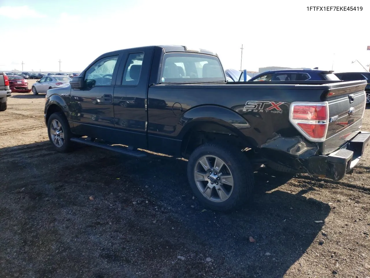 1FTFX1EF7EKE45419 2014 Ford F150 Super Cab