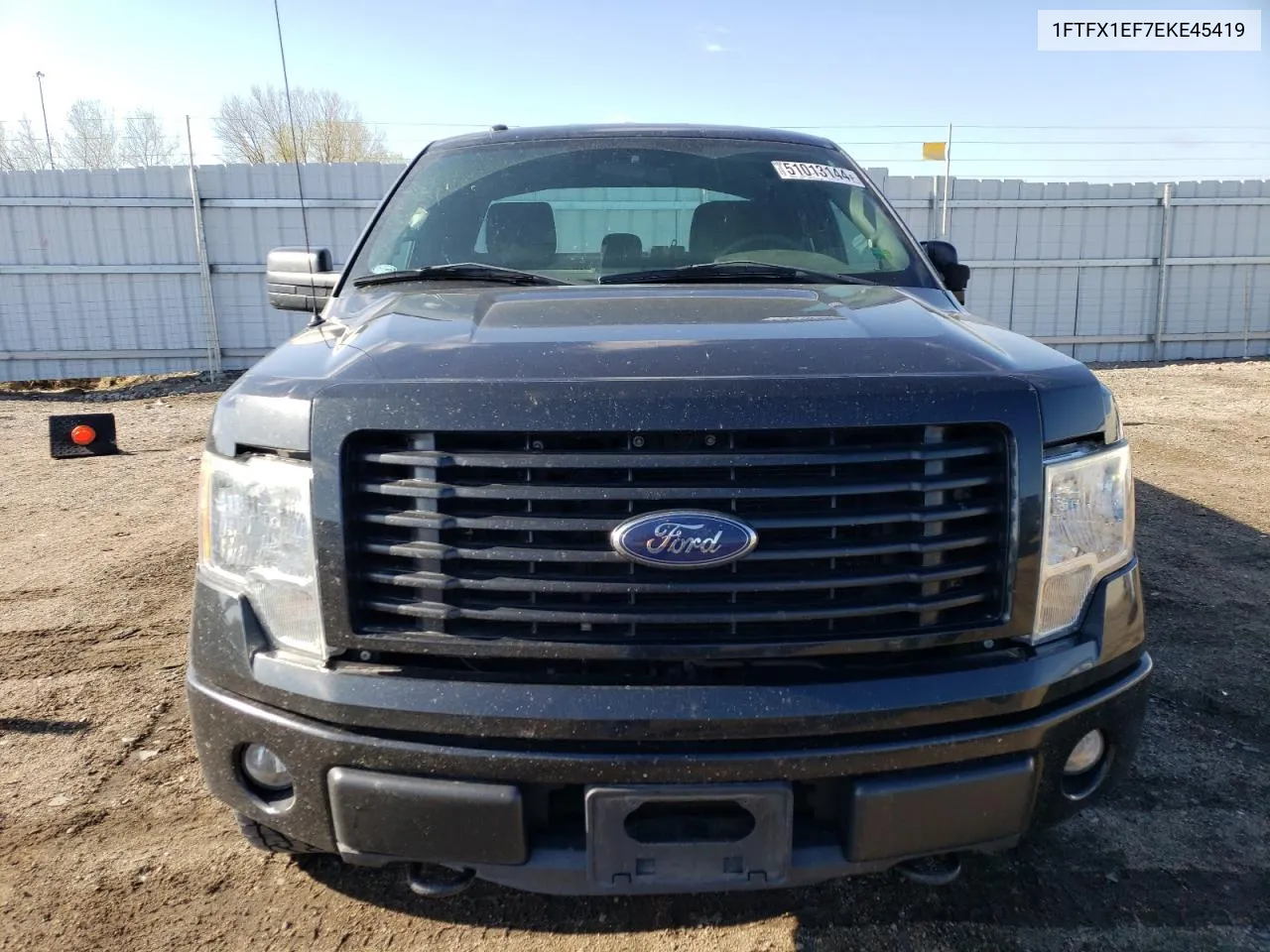 1FTFX1EF7EKE45419 2014 Ford F150 Super Cab