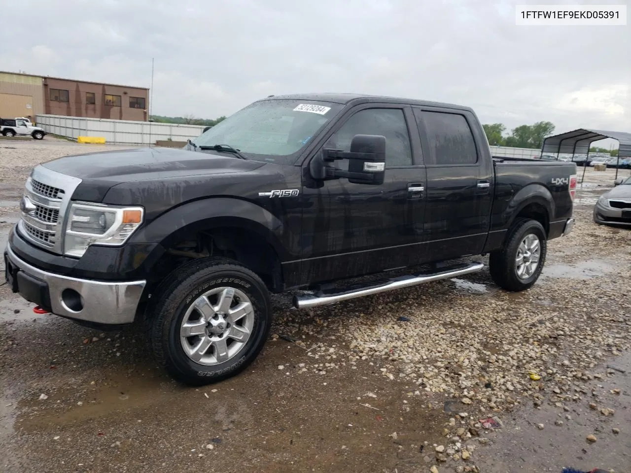 2014 Ford F150 Supercrew VIN: 1FTFW1EF9EKD05391 Lot: 52129284