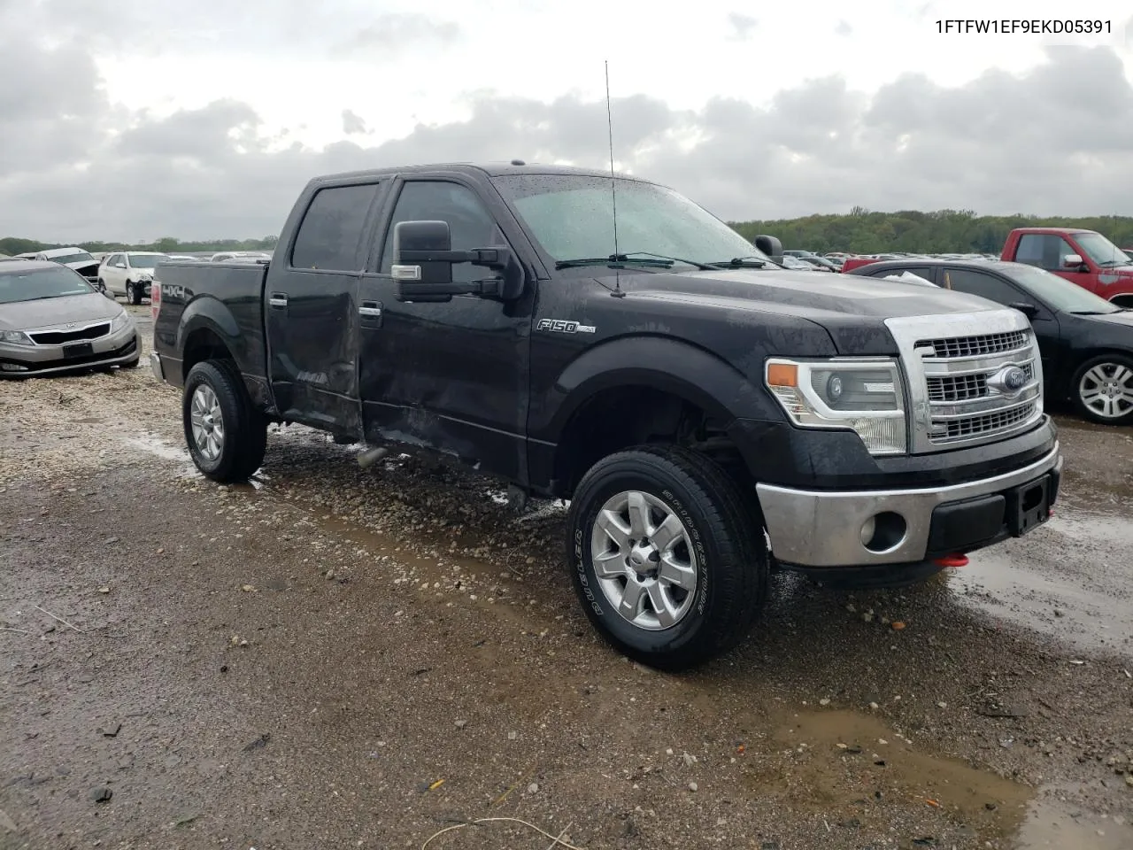 2014 Ford F150 Supercrew VIN: 1FTFW1EF9EKD05391 Lot: 52129284