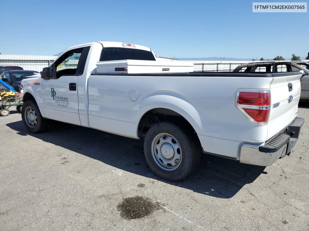 2014 Ford F150 VIN: 1FTMF1CM2EKG07565 Lot: 54425344