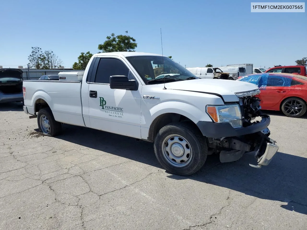 2014 Ford F150 VIN: 1FTMF1CM2EKG07565 Lot: 54425344