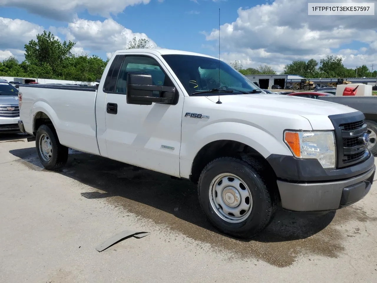 2014 Ford F150 VIN: 1FTPF1CT3EKE57597 Lot: 54463504