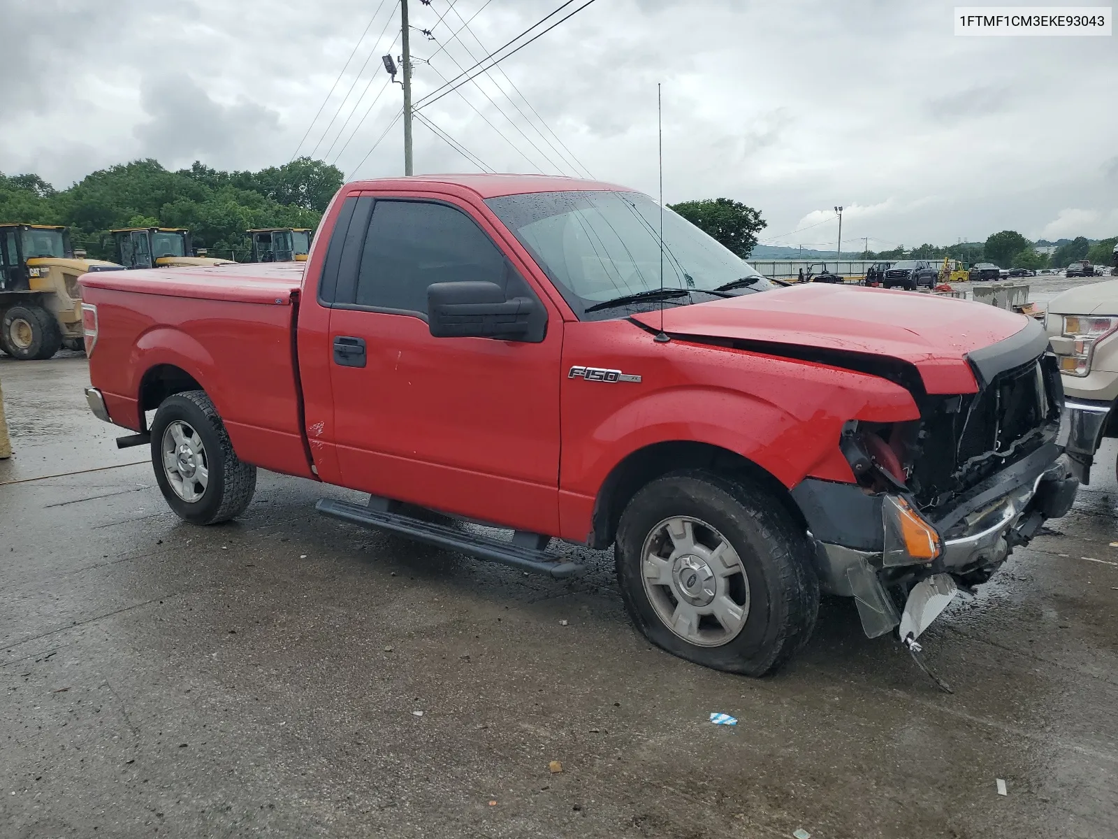 2014 Ford F150 VIN: 1FTMF1CM3EKE93043 Lot: 55516044