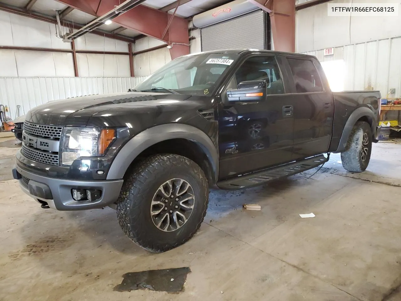 2014 Ford F150 Svt Raptor VIN: 1FTFW1R66EFC68125 Lot: 56257384