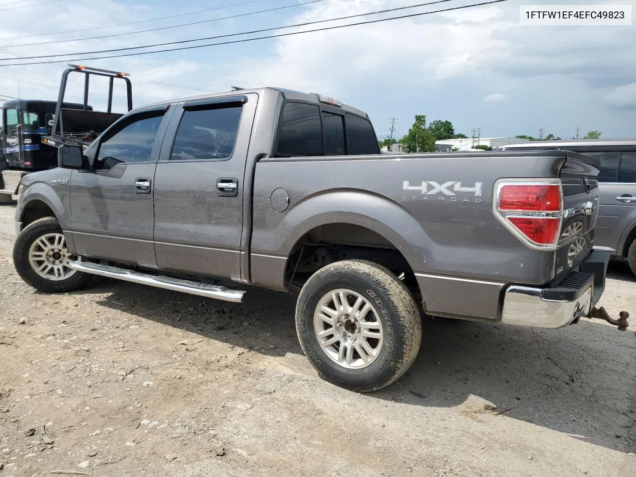 2014 Ford F150 Supercrew VIN: 1FTFW1EF4EFC49823 Lot: 57425964