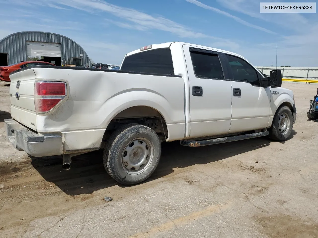 2014 Ford F150 Supercrew VIN: 1FTFW1CF4EKE96334 Lot: 58466044