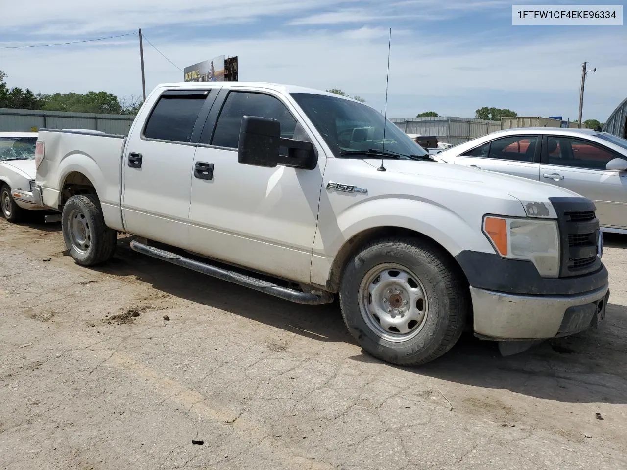 2014 Ford F150 Supercrew VIN: 1FTFW1CF4EKE96334 Lot: 58466044