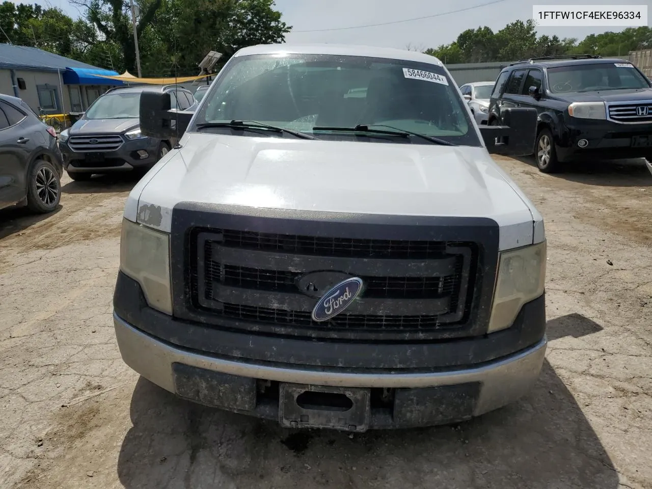 2014 Ford F150 Supercrew VIN: 1FTFW1CF4EKE96334 Lot: 58466044