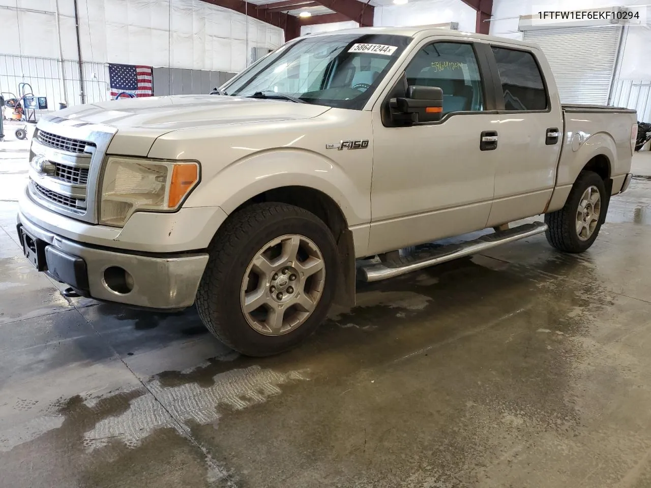 2014 Ford F150 Supercrew VIN: 1FTFW1EF6EKF10294 Lot: 58641244