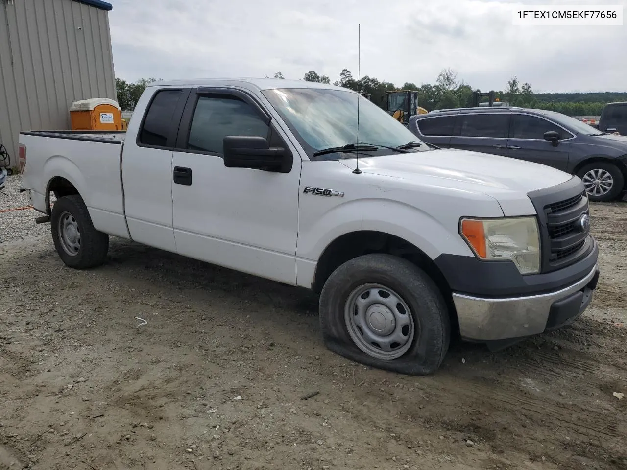 2014 Ford F150 Super Cab VIN: 1FTEX1CM5EKF77656 Lot: 58920584