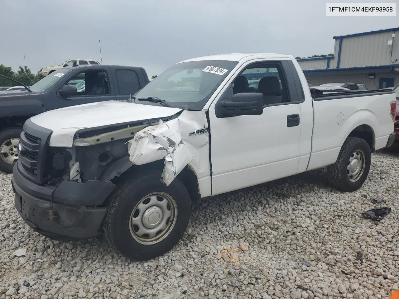 2014 Ford F150 VIN: 1FTMF1CM4EKF93958 Lot: 61067024