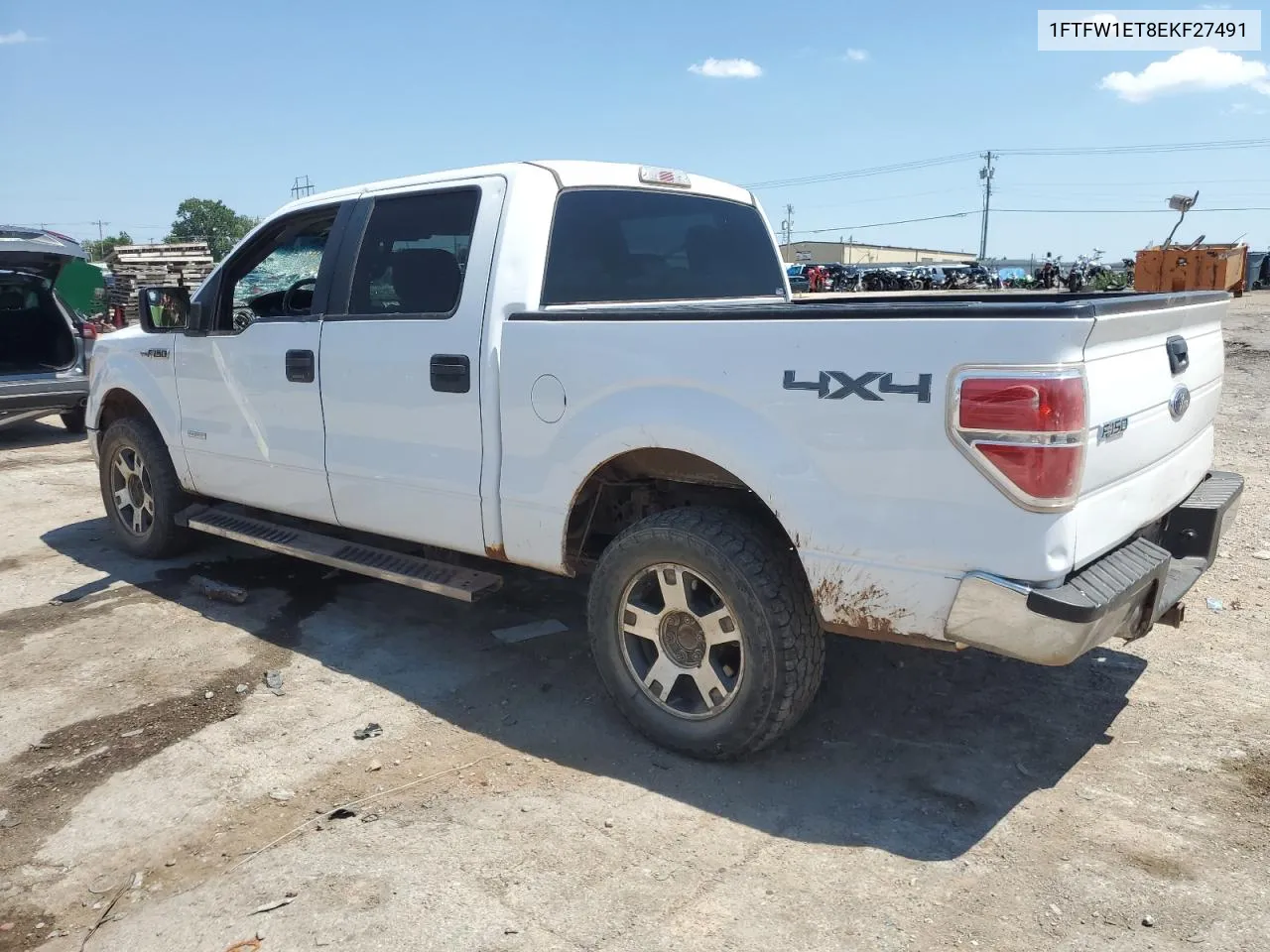 2014 Ford F150 Supercrew VIN: 1FTFW1ET8EKF27491 Lot: 62124824