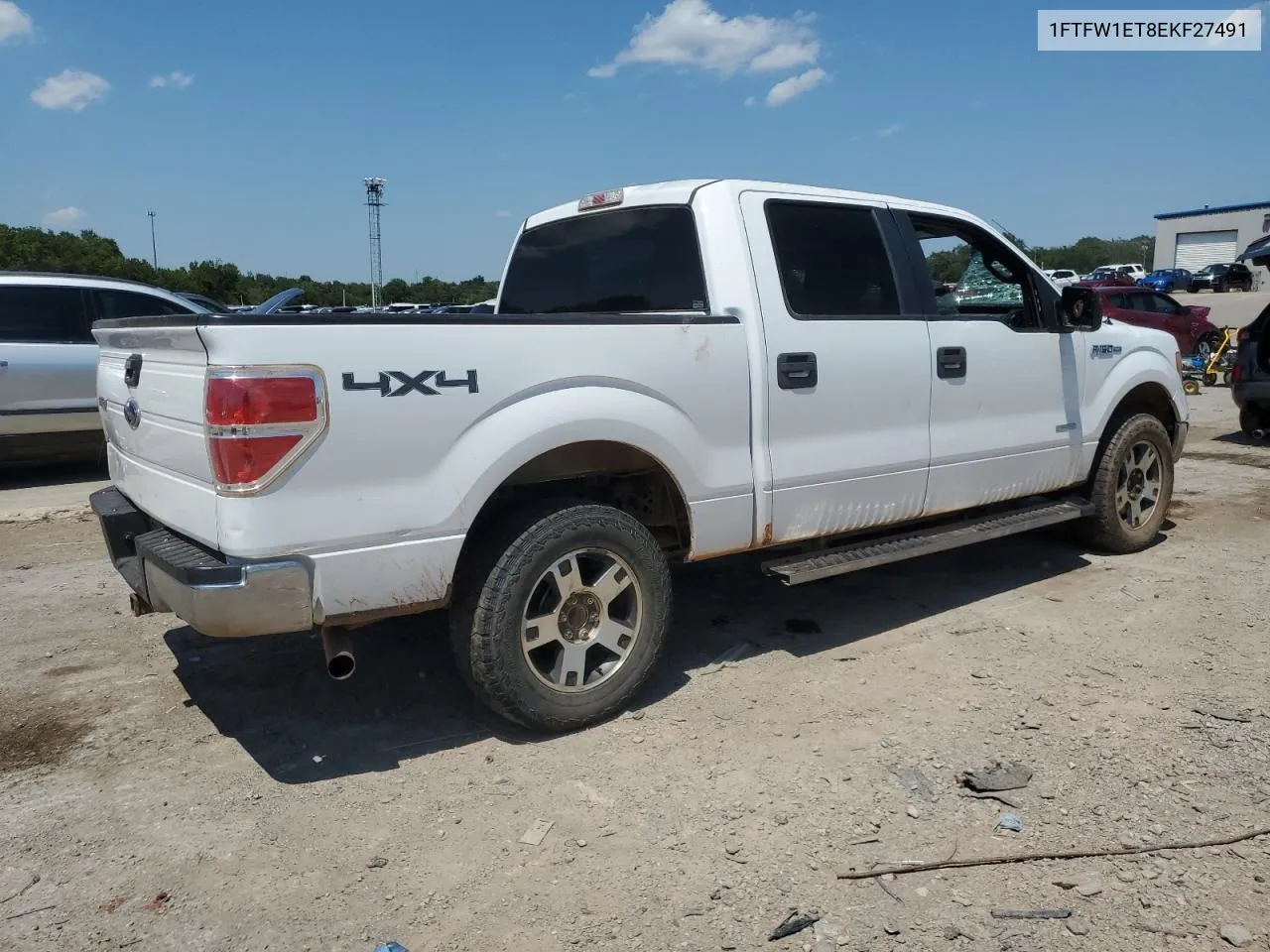 2014 Ford F150 Supercrew VIN: 1FTFW1ET8EKF27491 Lot: 62124824