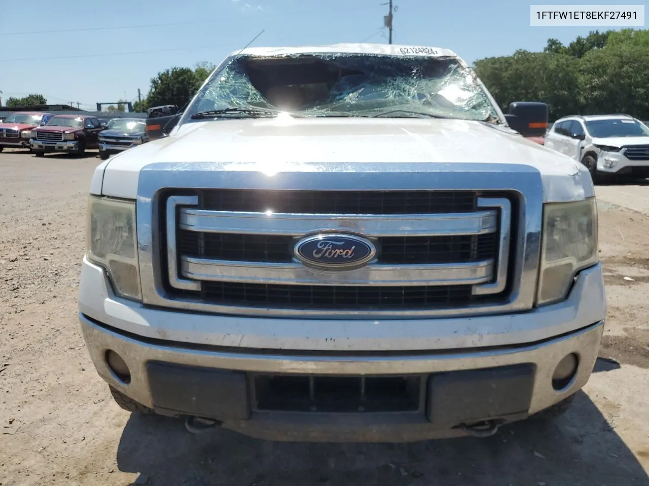 2014 Ford F150 Supercrew VIN: 1FTFW1ET8EKF27491 Lot: 62124824