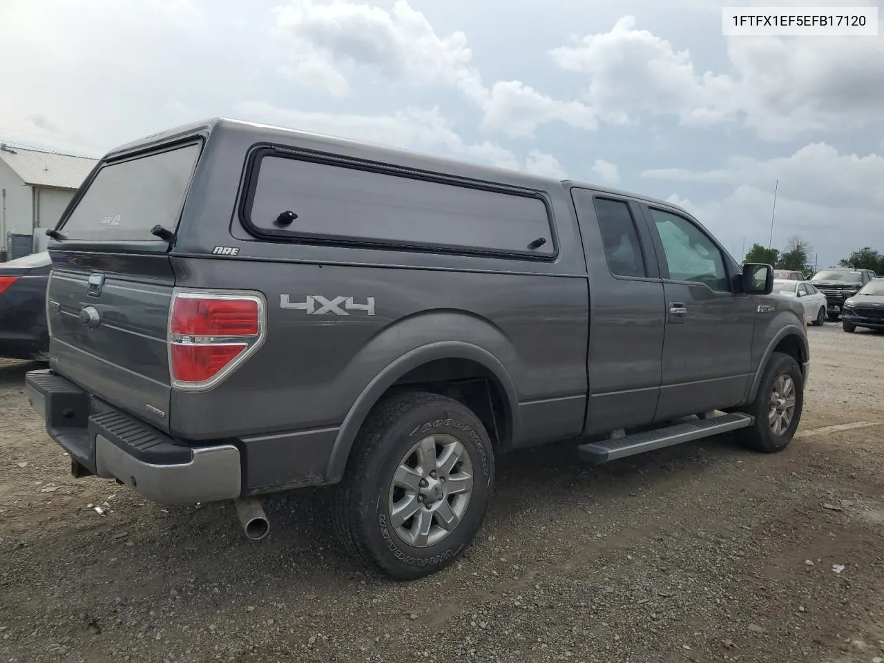 2014 Ford F150 Super Cab VIN: 1FTFX1EF5EFB17120 Lot: 62623634