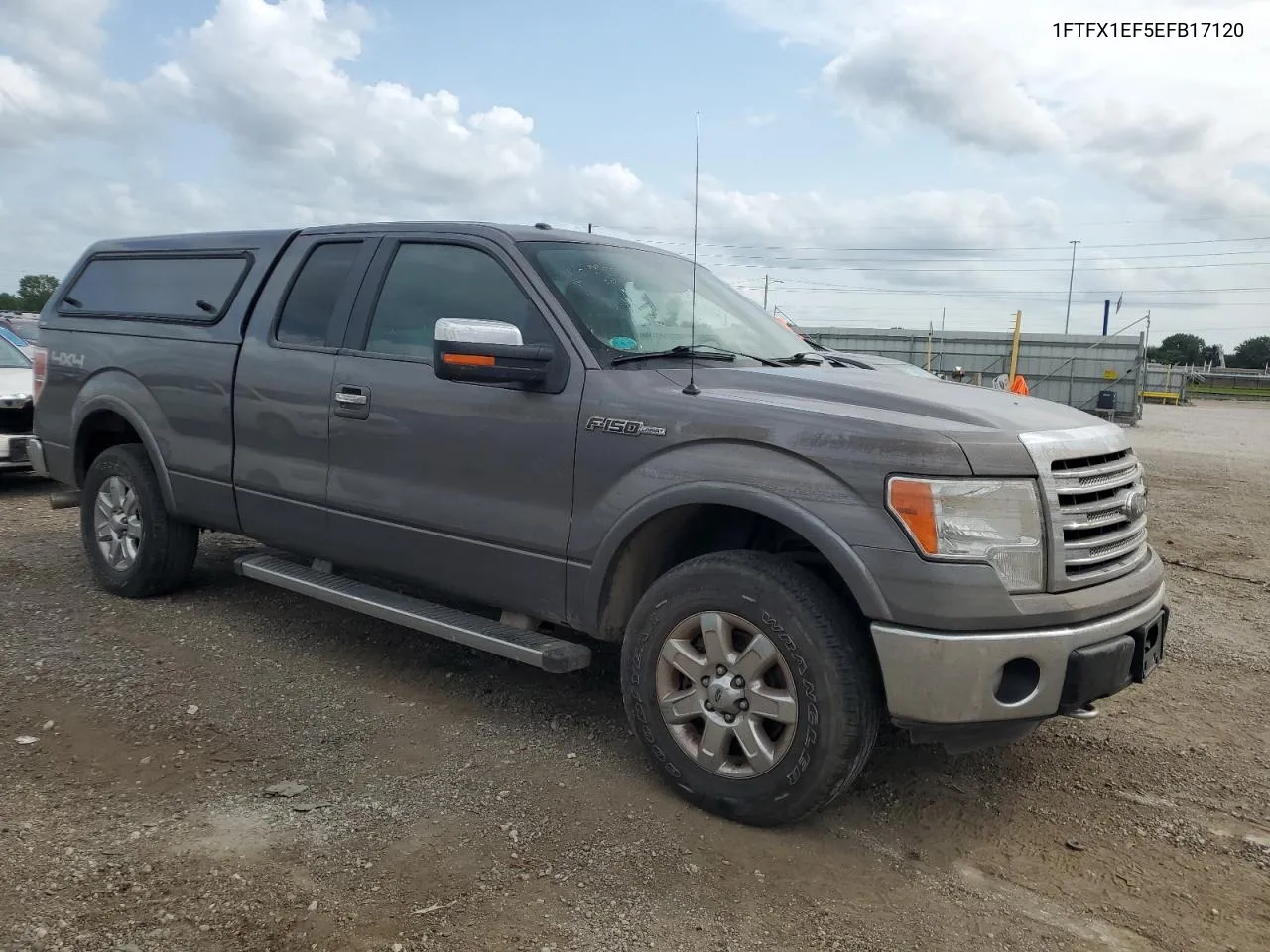 2014 Ford F150 Super Cab VIN: 1FTFX1EF5EFB17120 Lot: 62623634