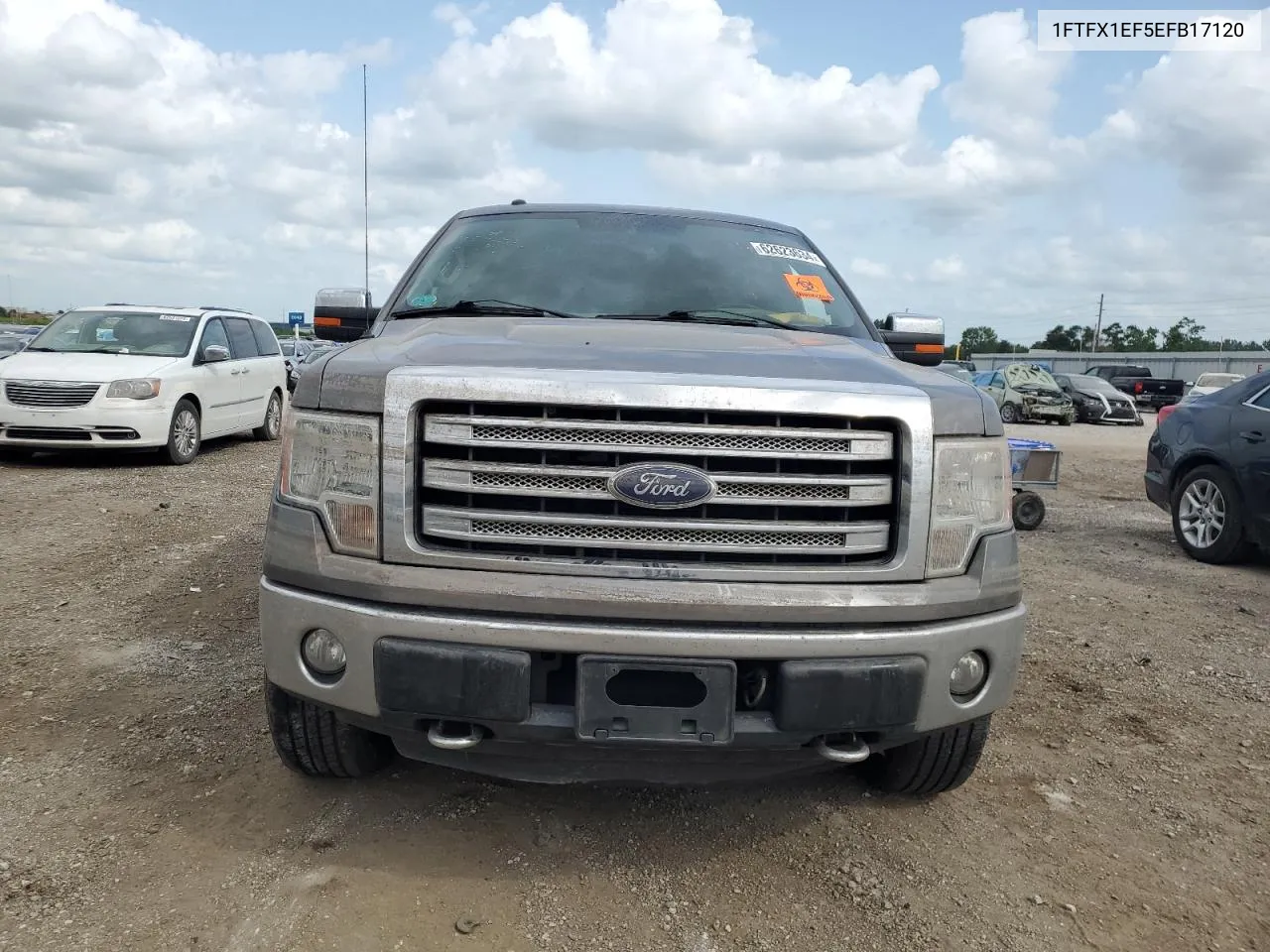 2014 Ford F150 Super Cab VIN: 1FTFX1EF5EFB17120 Lot: 62623634