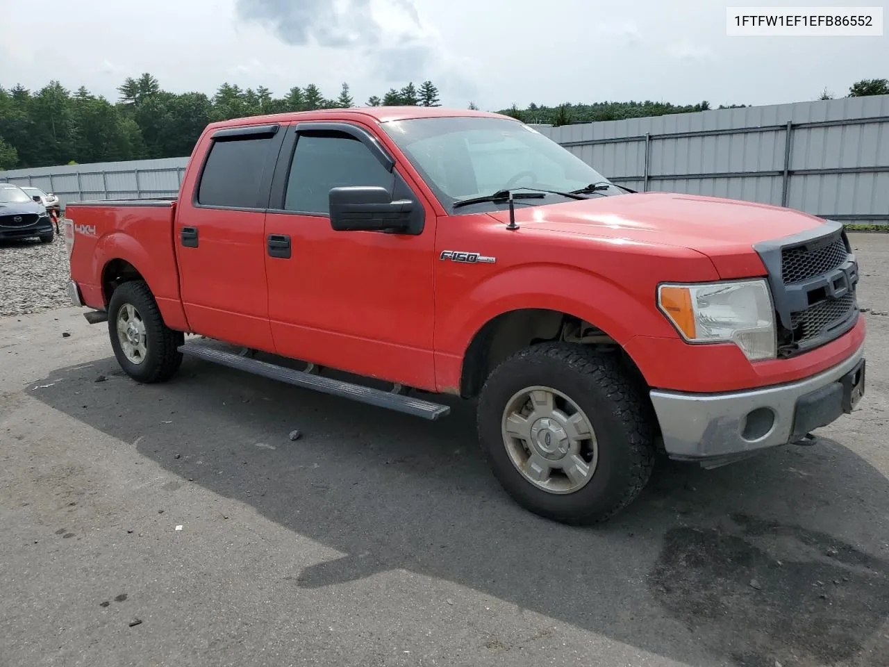 2014 Ford F150 Supercrew VIN: 1FTFW1EF1EFB86552 Lot: 64193774