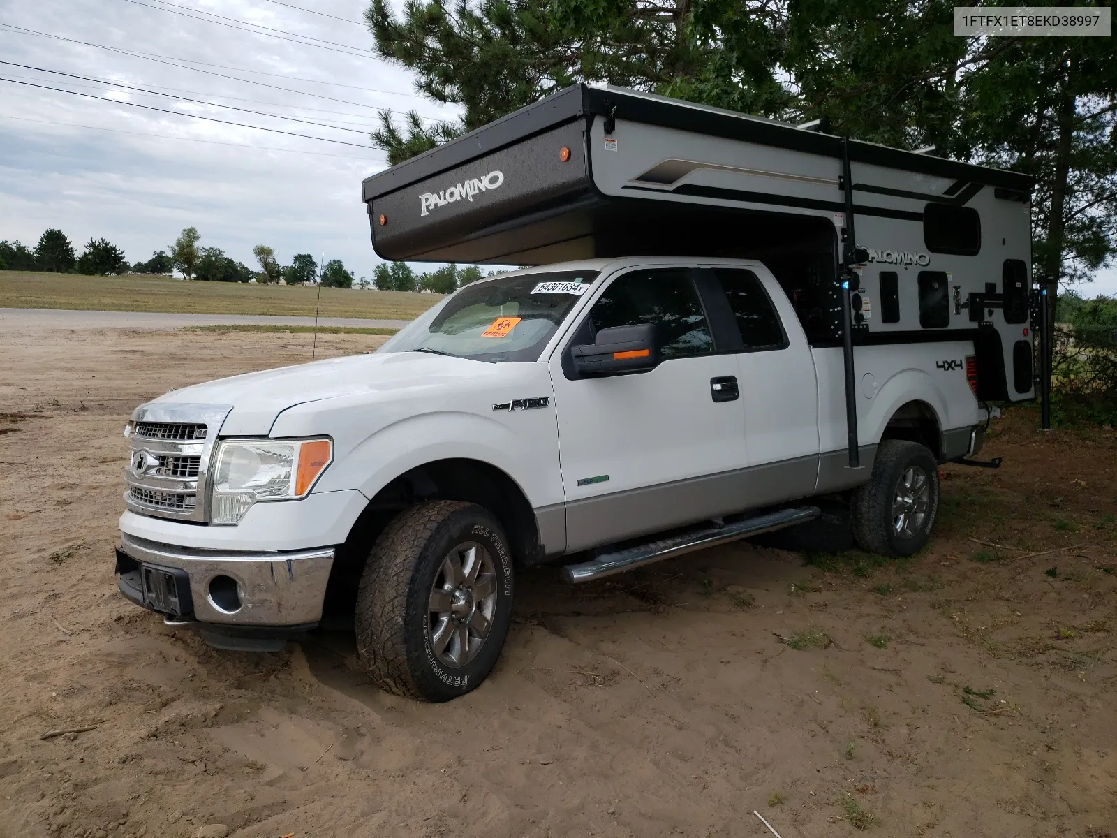 1FTFX1ET8EKD38997 2014 Ford F150 Super Cab