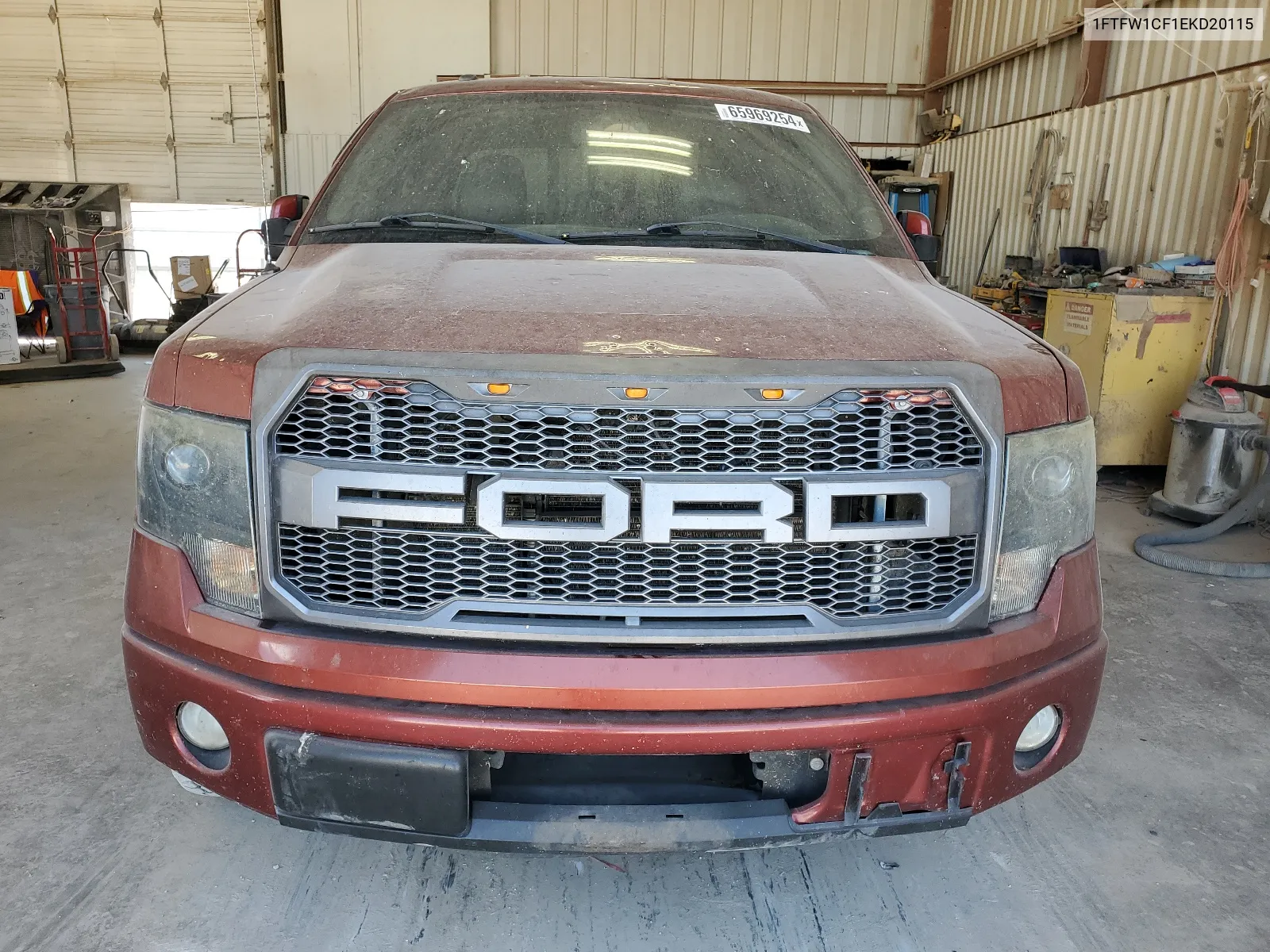 1FTFW1CF1EKD20115 2014 Ford F150 Supercrew