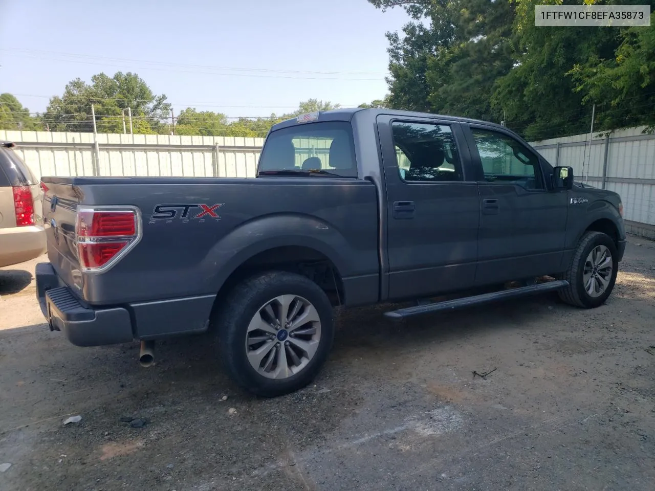 2014 Ford F150 Supercrew VIN: 1FTFW1CF8EFA35873 Lot: 66324004