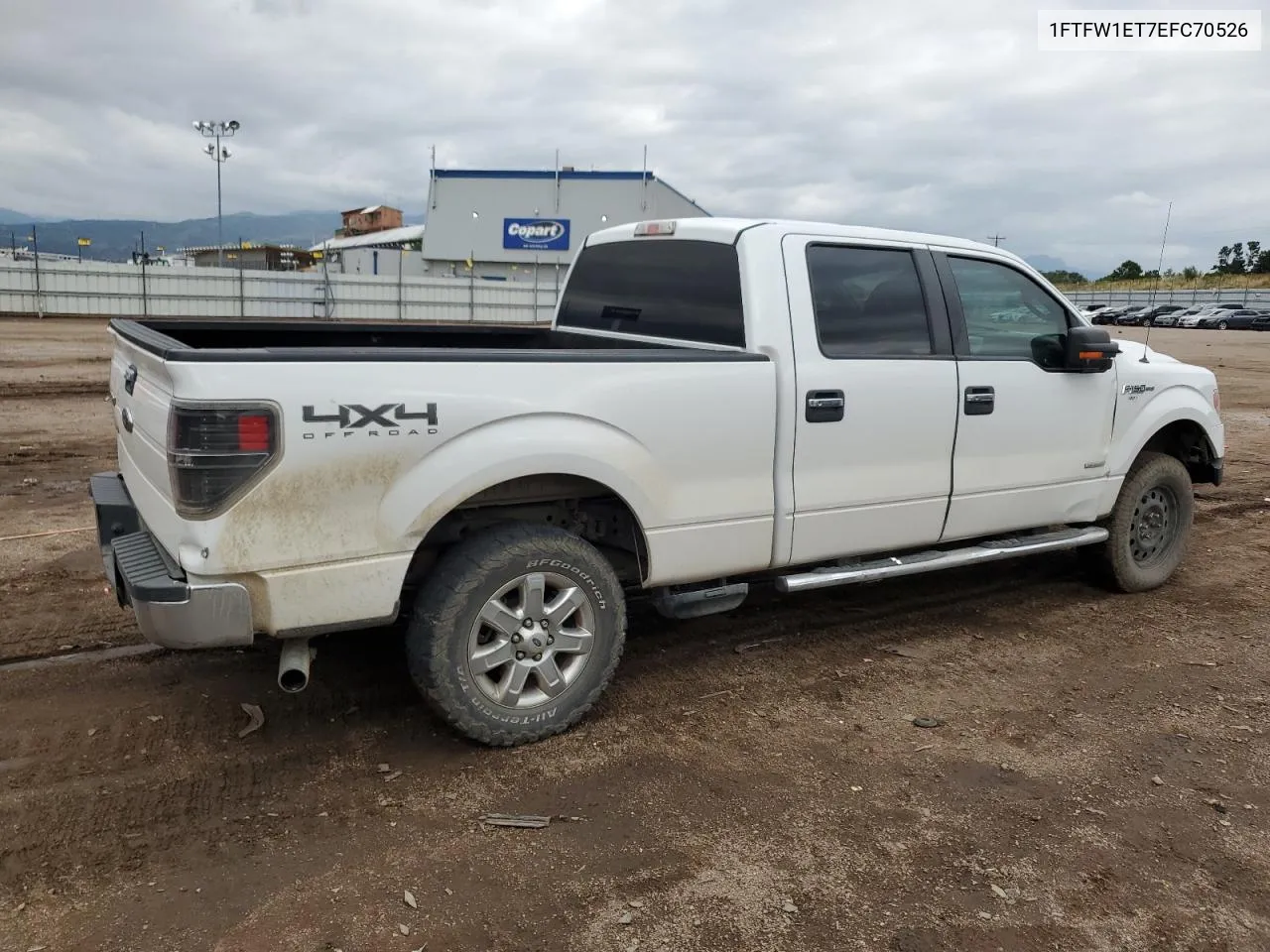 1FTFW1ET7EFC70526 2014 Ford F150 Supercrew