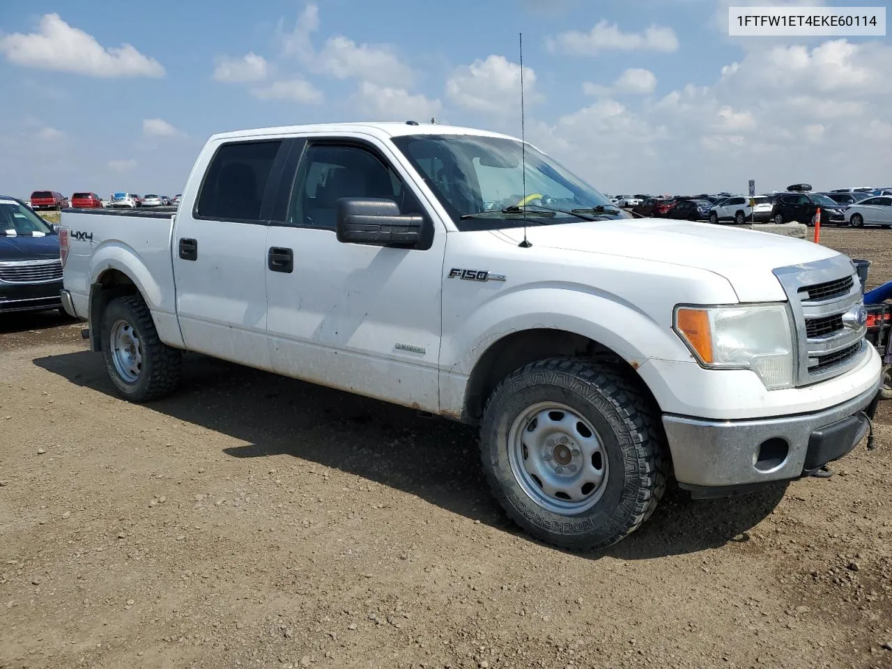 2014 Ford F150 Supercrew VIN: 1FTFW1ET4EKE60114 Lot: 66619064