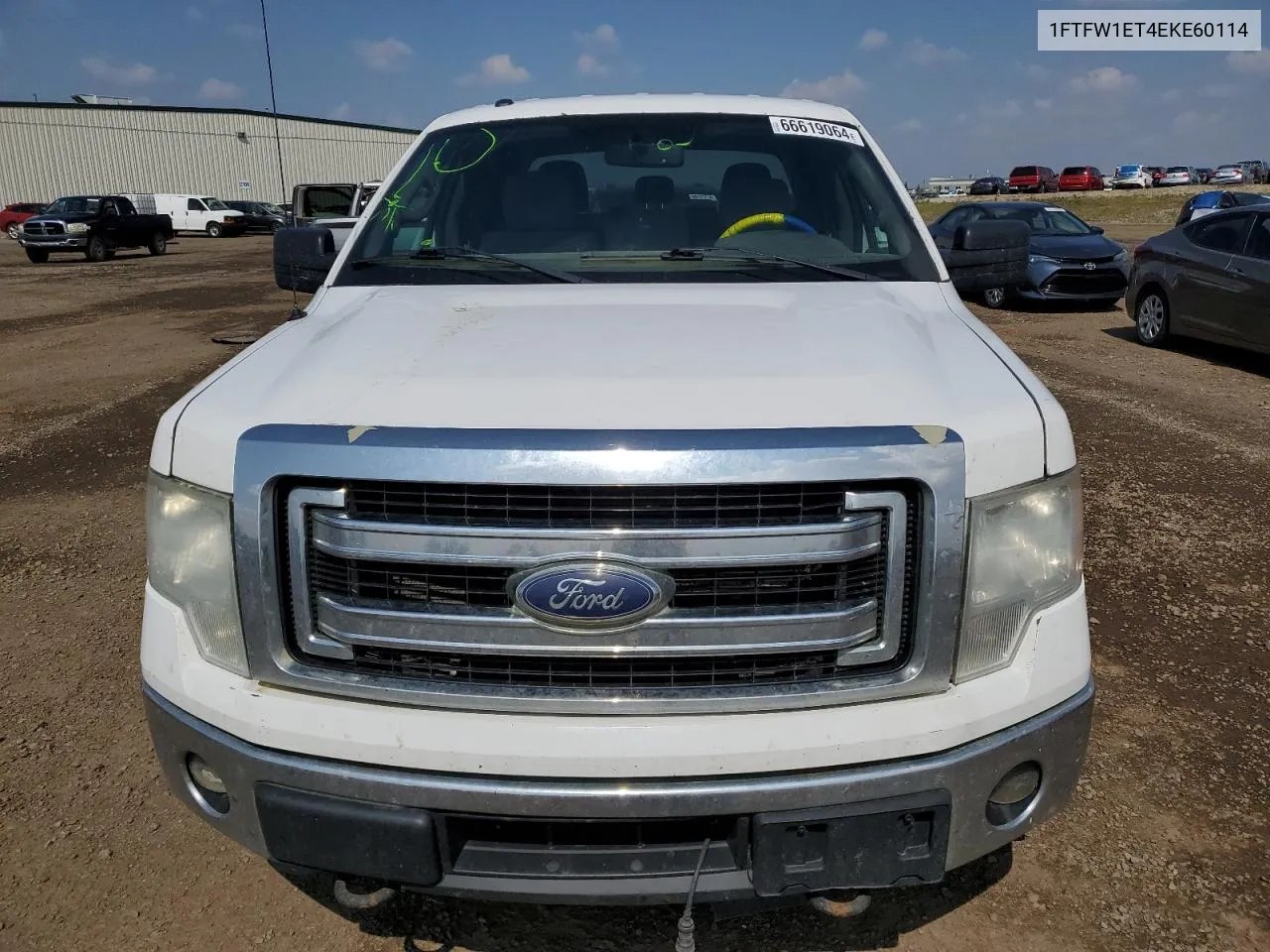 2014 Ford F150 Supercrew VIN: 1FTFW1ET4EKE60114 Lot: 66619064