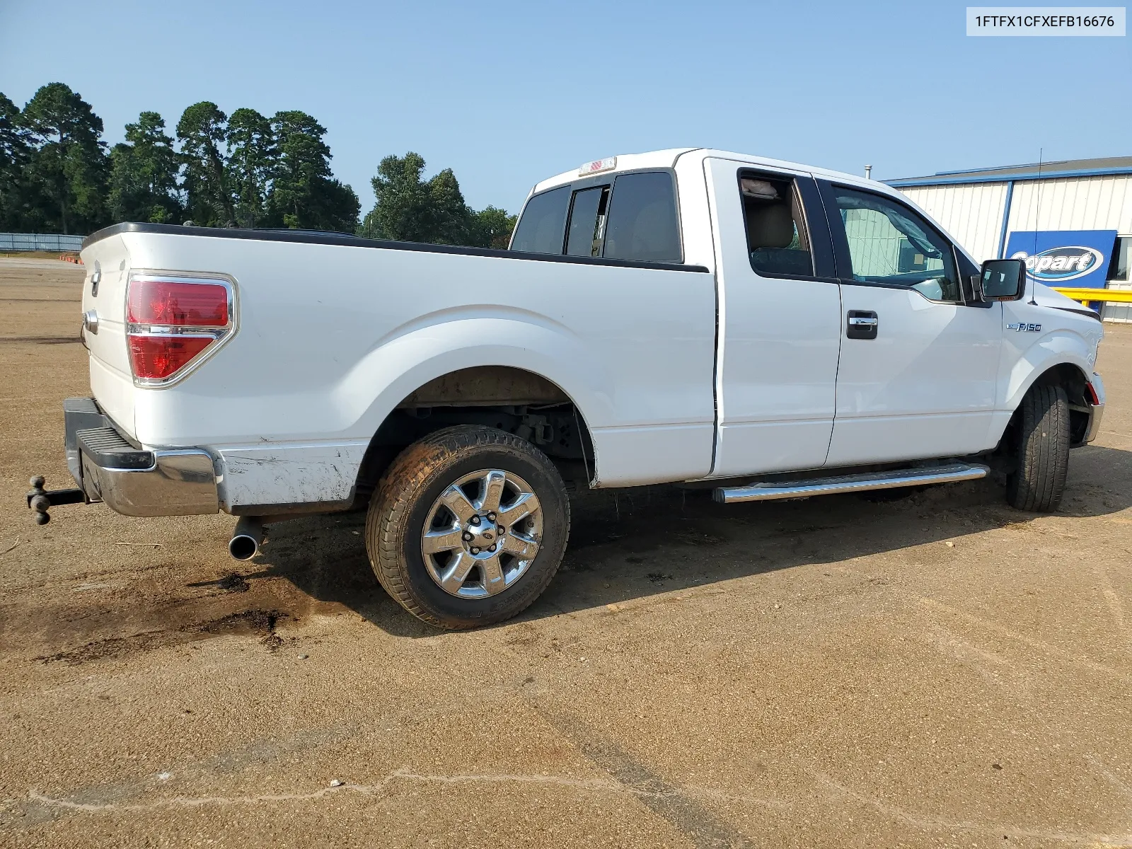 2014 Ford F150 Super Cab VIN: 1FTFX1CFXEFB16676 Lot: 66764434