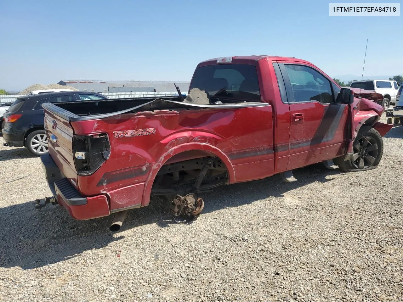 2014 Ford F150 VIN: 1FTMF1ET7EFA84718 Lot: 67415834