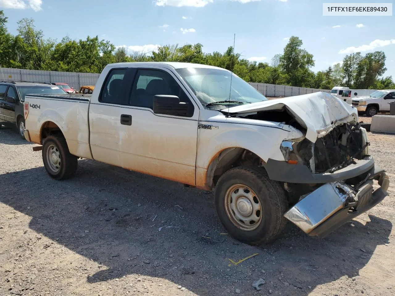 2014 Ford F150 Super Cab VIN: 1FTFX1EF6EKE89430 Lot: 67530874