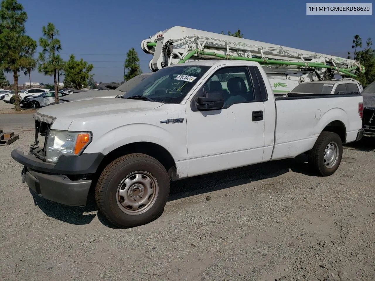 2014 Ford F150 VIN: 1FTMF1CM0EKD68629 Lot: 67931404