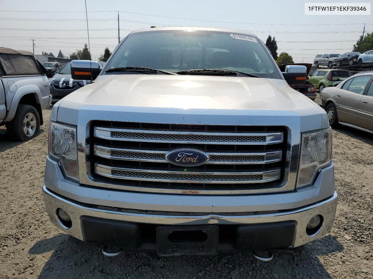 2014 Ford F150 Supercrew VIN: 1FTFW1EF1EKF39346 Lot: 67959744