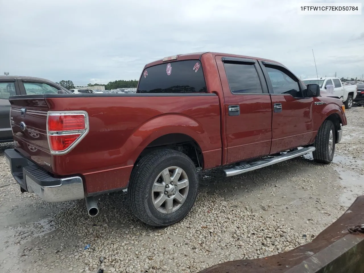 2014 Ford F150 Supercrew VIN: 1FTFW1CF7EKD50784 Lot: 68235764