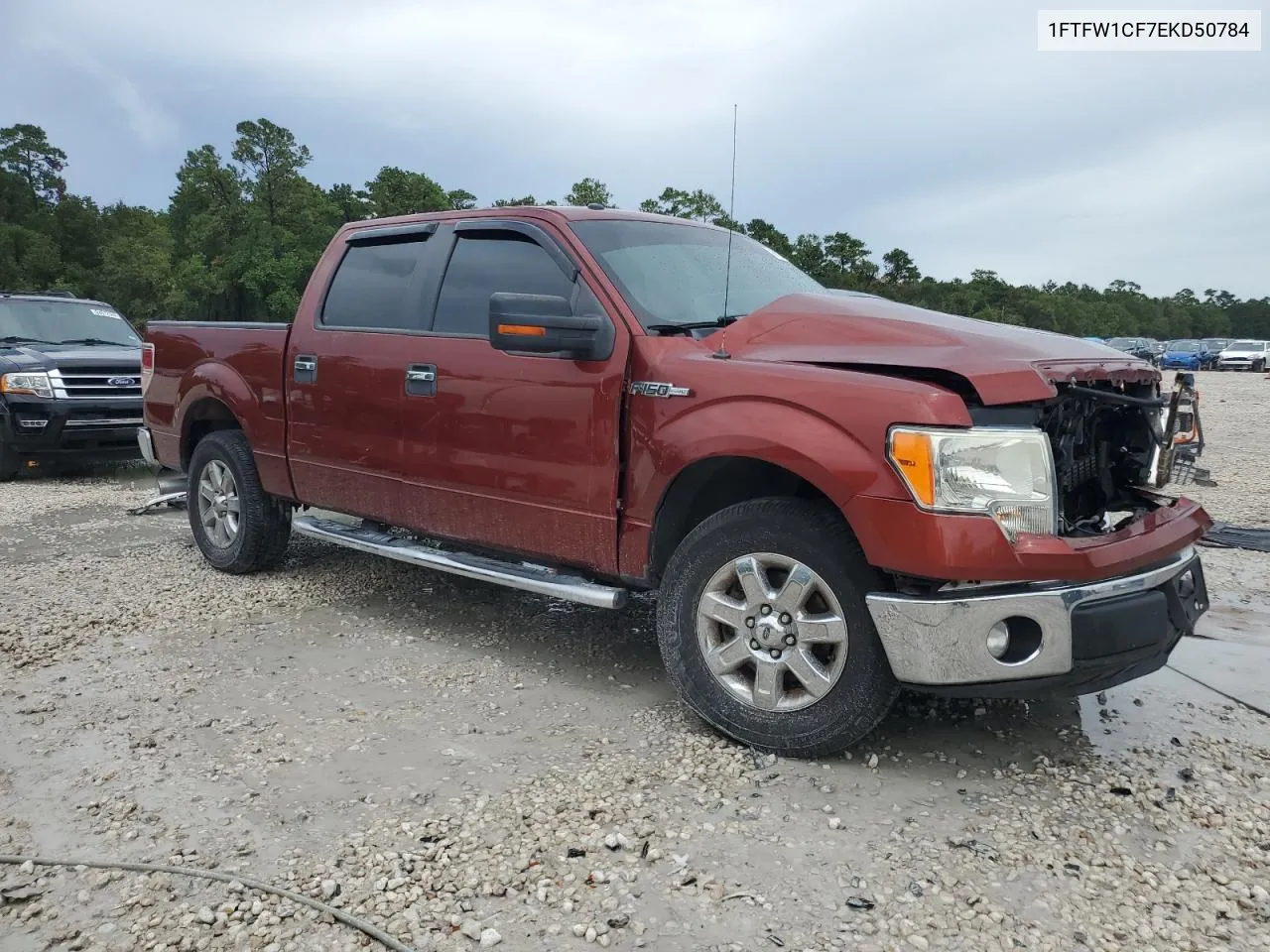 2014 Ford F150 Supercrew VIN: 1FTFW1CF7EKD50784 Lot: 68235764