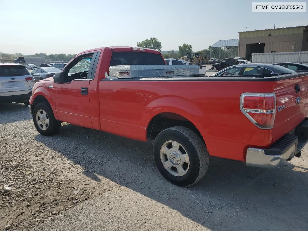 2014 Ford F150 VIN: 1FTMF1CM3EKF55542 Lot: 68336274