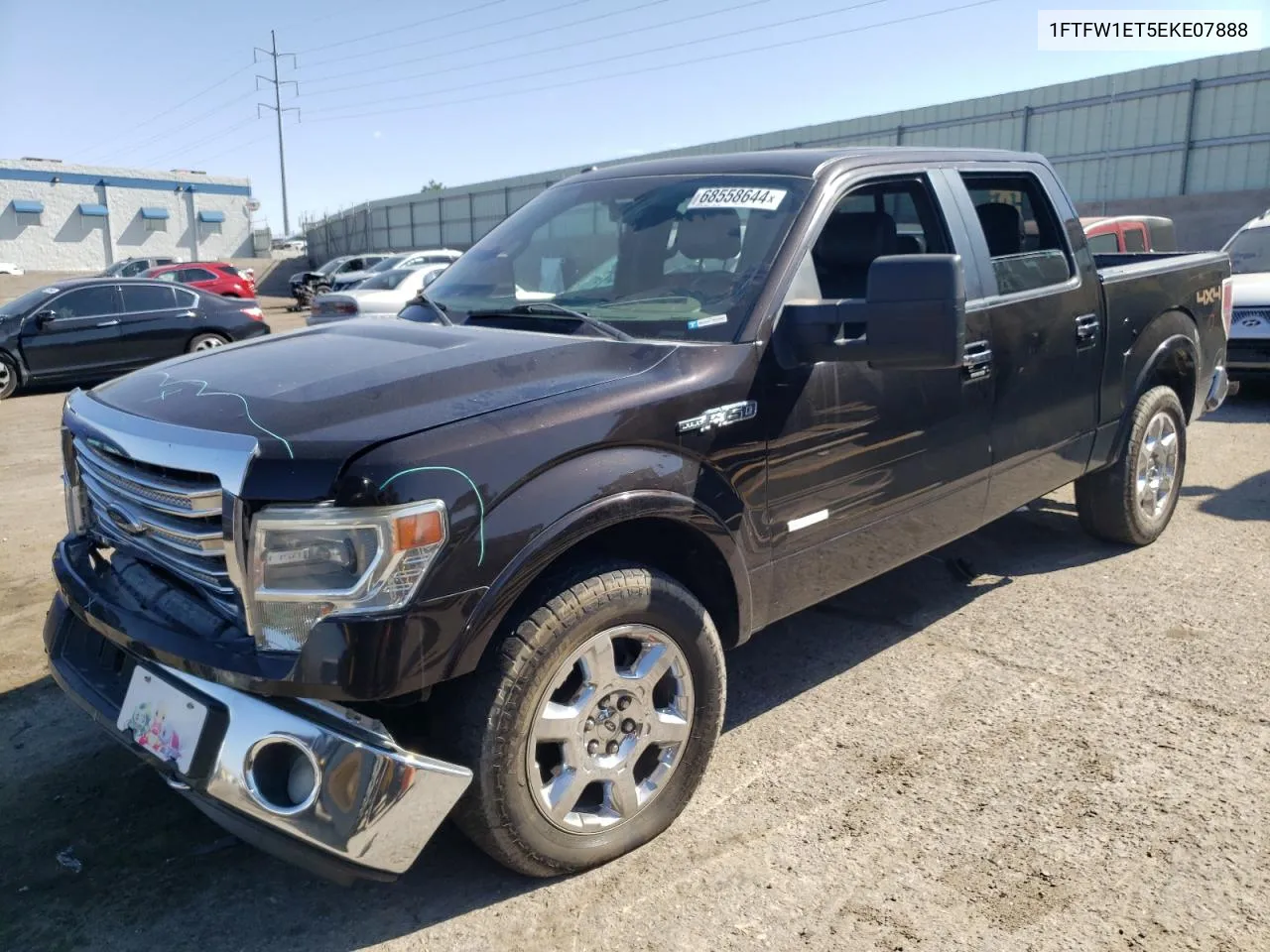 1FTFW1ET5EKE07888 2014 Ford F150 Supercrew