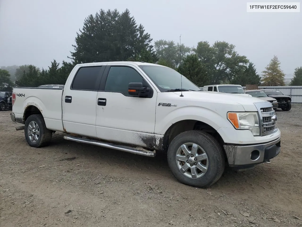 1FTFW1EF2EFC59640 2014 Ford F150 Supercrew