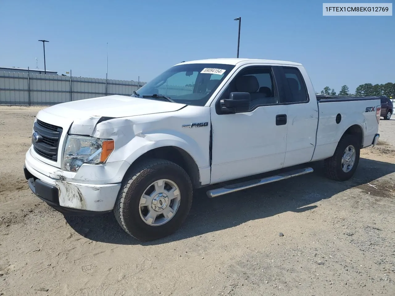 2014 Ford F150 Super Cab VIN: 1FTEX1CM8EKG12769 Lot: 69094154