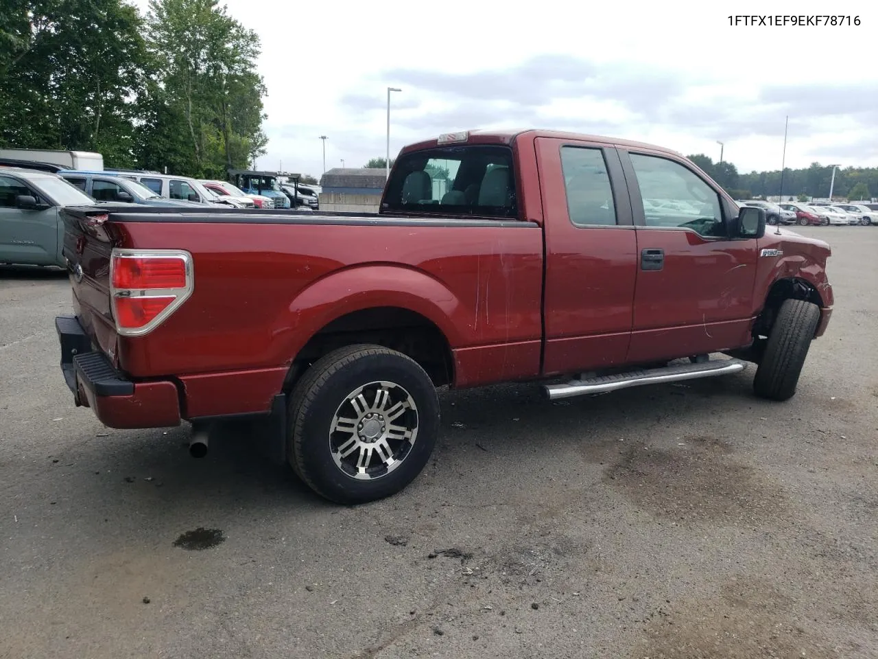 2014 Ford F150 Super Cab VIN: 1FTFX1EF9EKF78716 Lot: 69171874