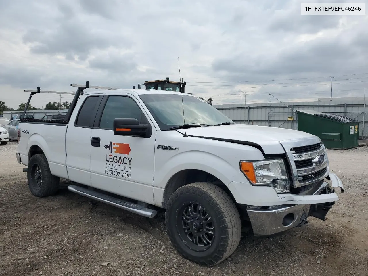 2014 Ford F150 Super Cab VIN: 1FTFX1EF9EFC45246 Lot: 69235484