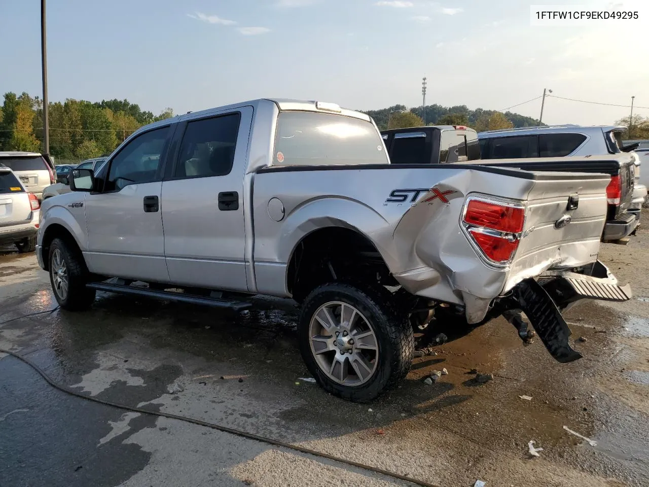 2014 Ford F150 Supercrew VIN: 1FTFW1CF9EKD49295 Lot: 69255894