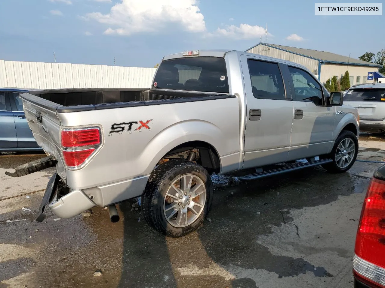 2014 Ford F150 Supercrew VIN: 1FTFW1CF9EKD49295 Lot: 69255894