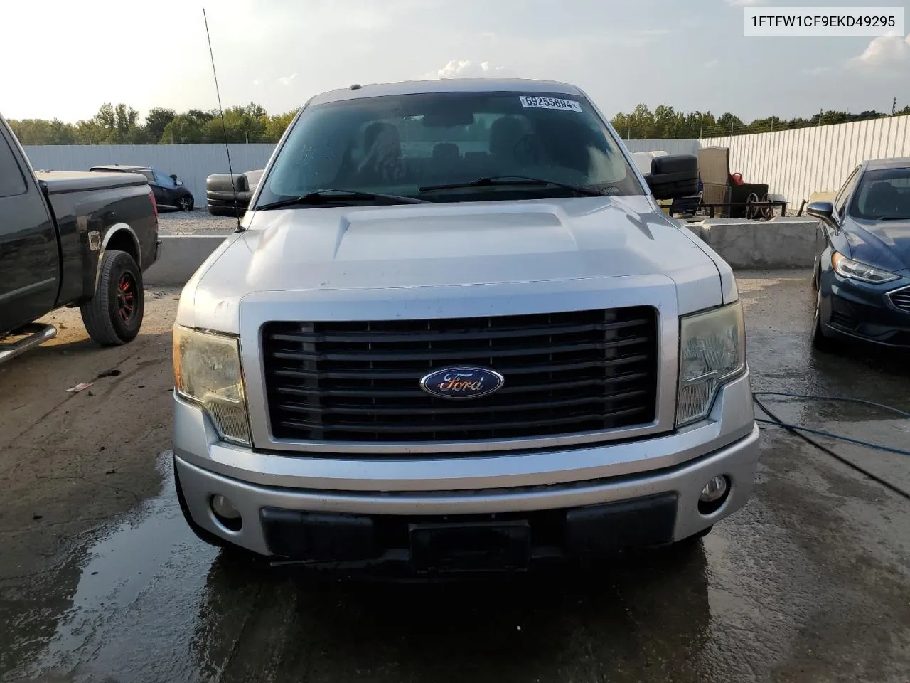 2014 Ford F150 Supercrew VIN: 1FTFW1CF9EKD49295 Lot: 69255894