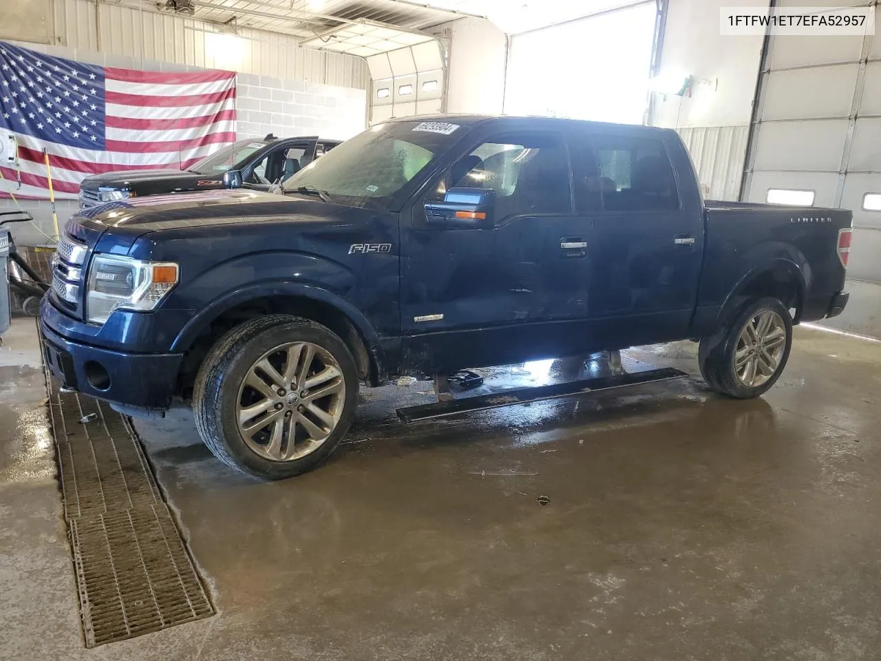 1FTFW1ET7EFA52957 2014 Ford F150 Supercrew