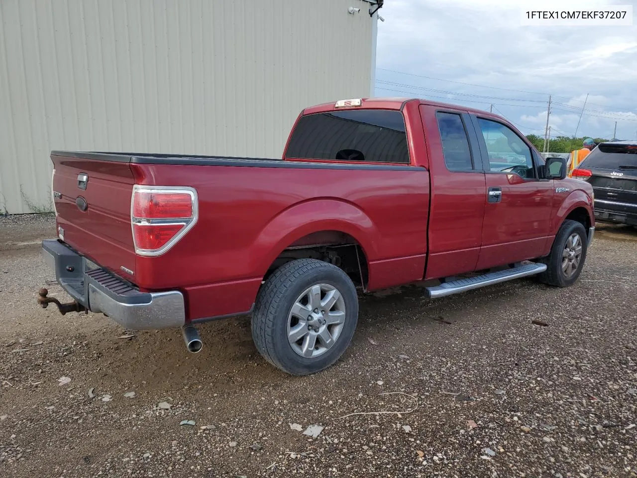 1FTEX1CM7EKF37207 2014 Ford F150 Super Cab